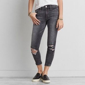 American Eagle Hi-Rise Jegging Crop Jeans